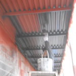 共用廊下の施工後