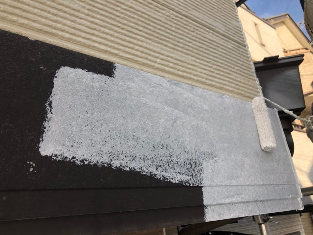 付帯物の塗装です。