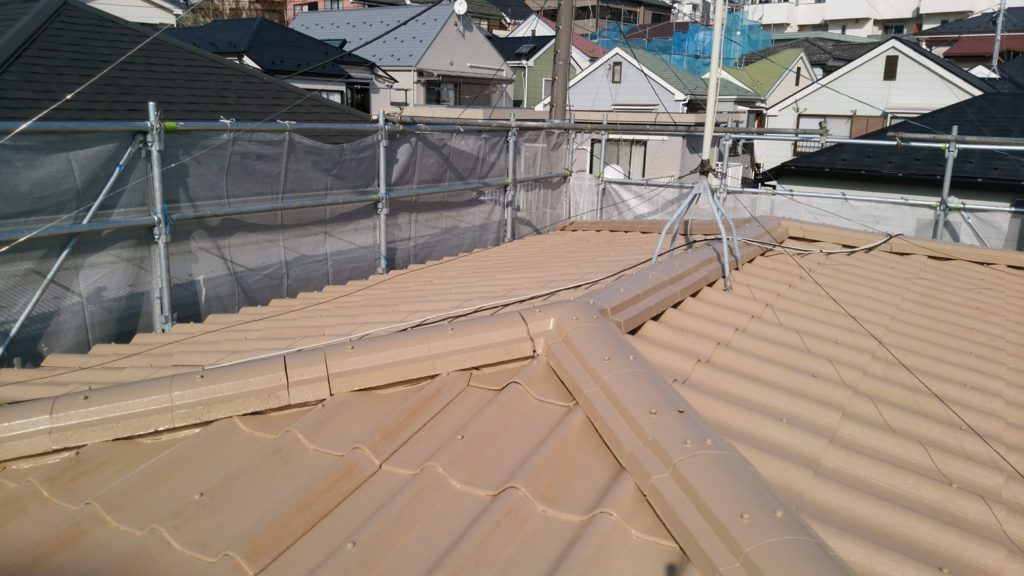 パラサーモシリコン２回塗布後、仕上がり。