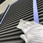 仕上げ材（ファインパーフェクトトップ）２回塗布後、仕上がりです。