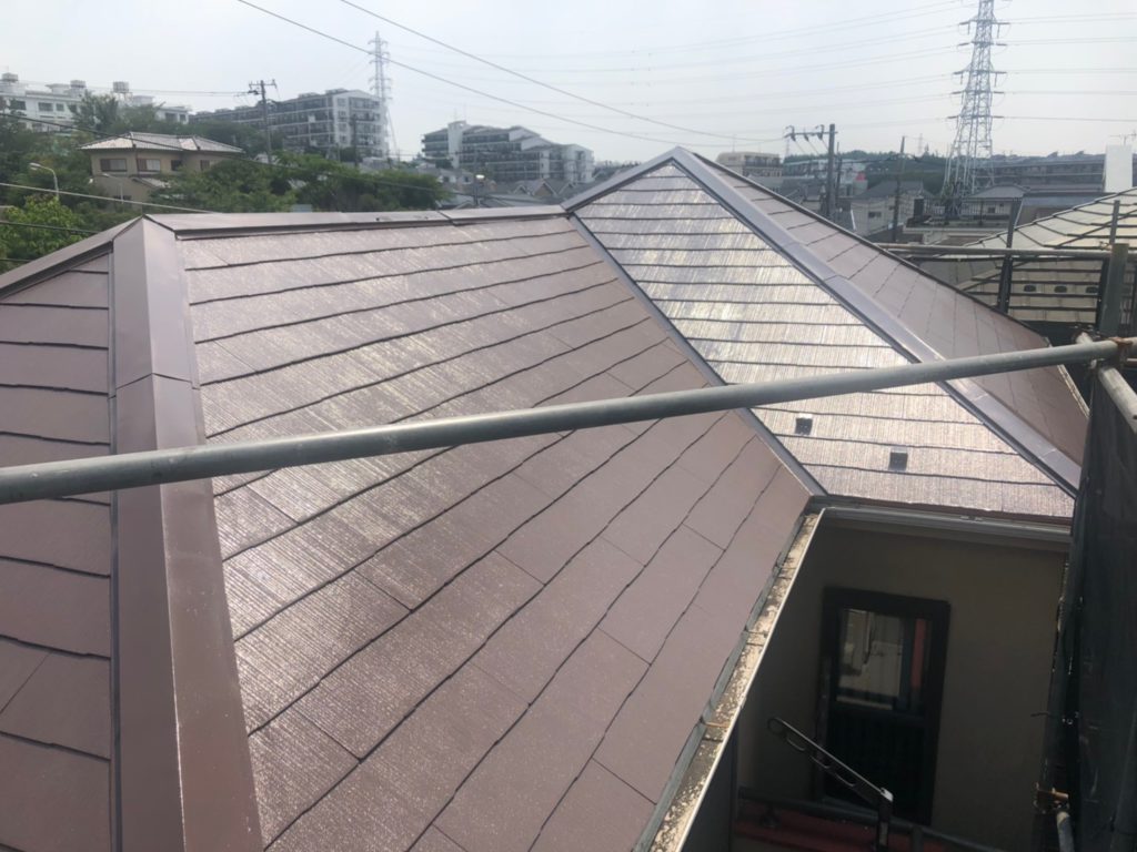 屋根　仕上がり