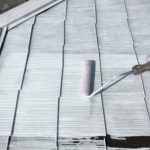 仕上げ材（ファインパーフェクトトップ）２回塗布後、仕上がりです。