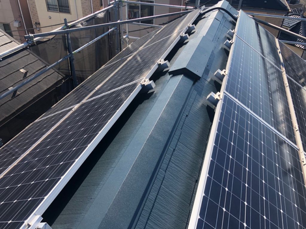 屋根の仕上がりです。