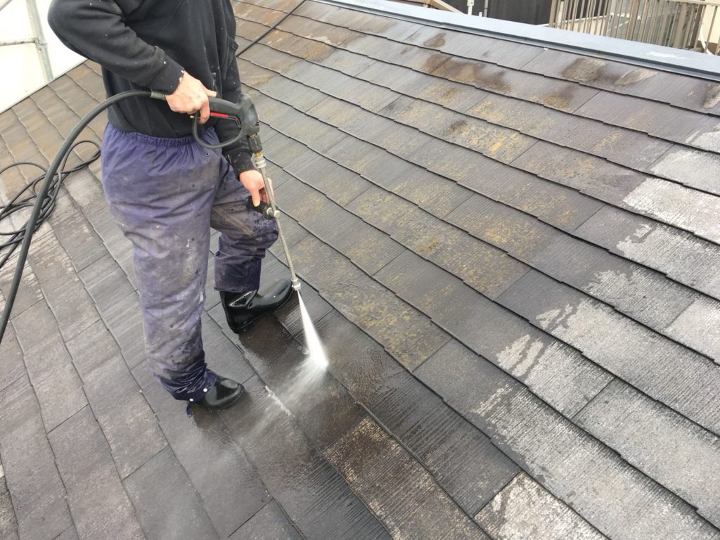 離れの工事です。