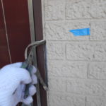 防水材塗布後、仕上げ材であるトップコートを塗布し、完了です。