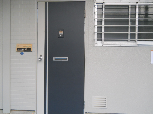 玄関扉の仕上がり