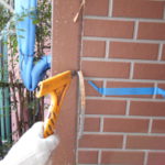 仕上げ材（ファインパーフェクトトップ）２回塗布後、仕上がりです。