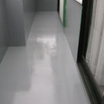 バルコニー防水仕上がり