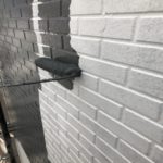 仕上げ材（ファインパーフェクトトップ）２回塗布後、仕上がりです。