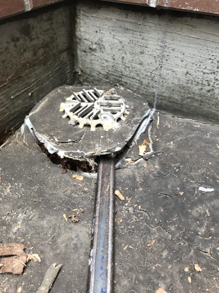 ベランダ防水工事です。