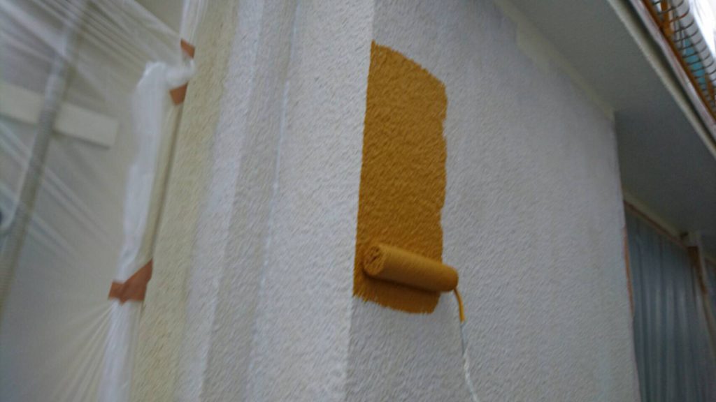 戸袋はイエロー系の色で色分け