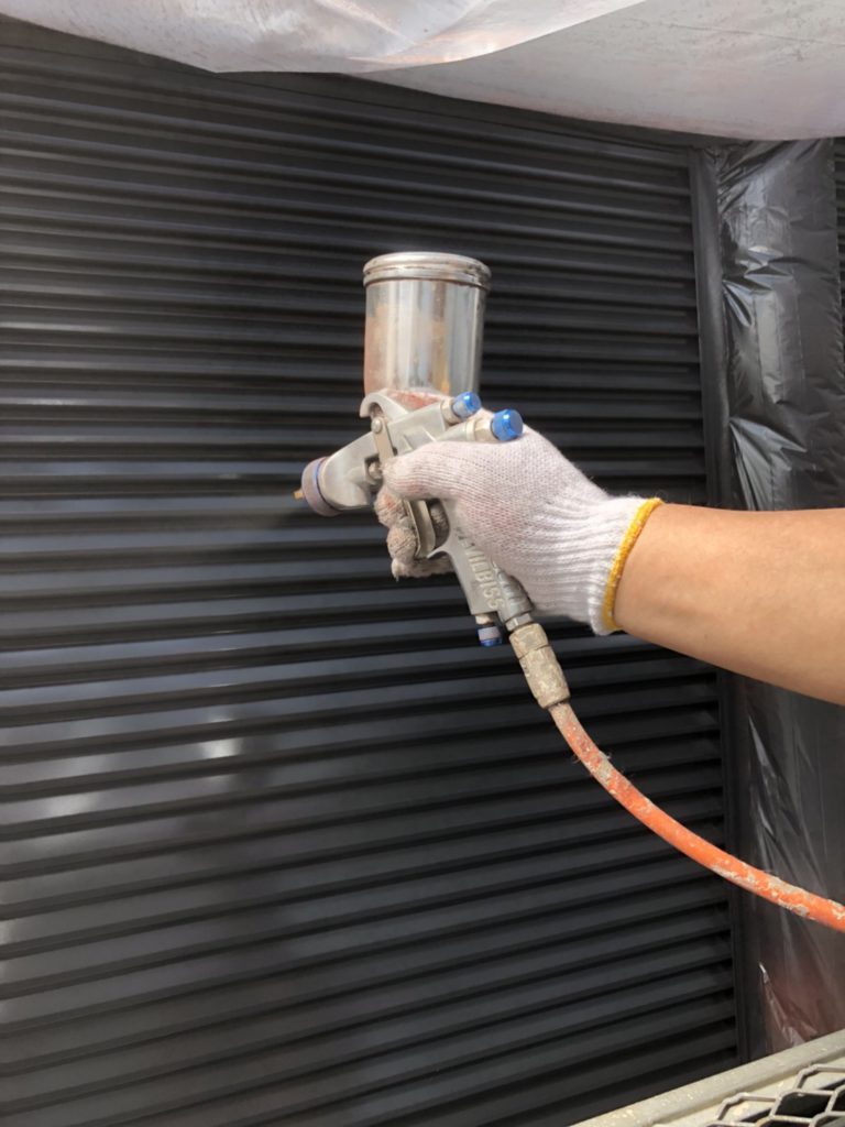 ファインウレタン2回塗布後、仕上がりです。