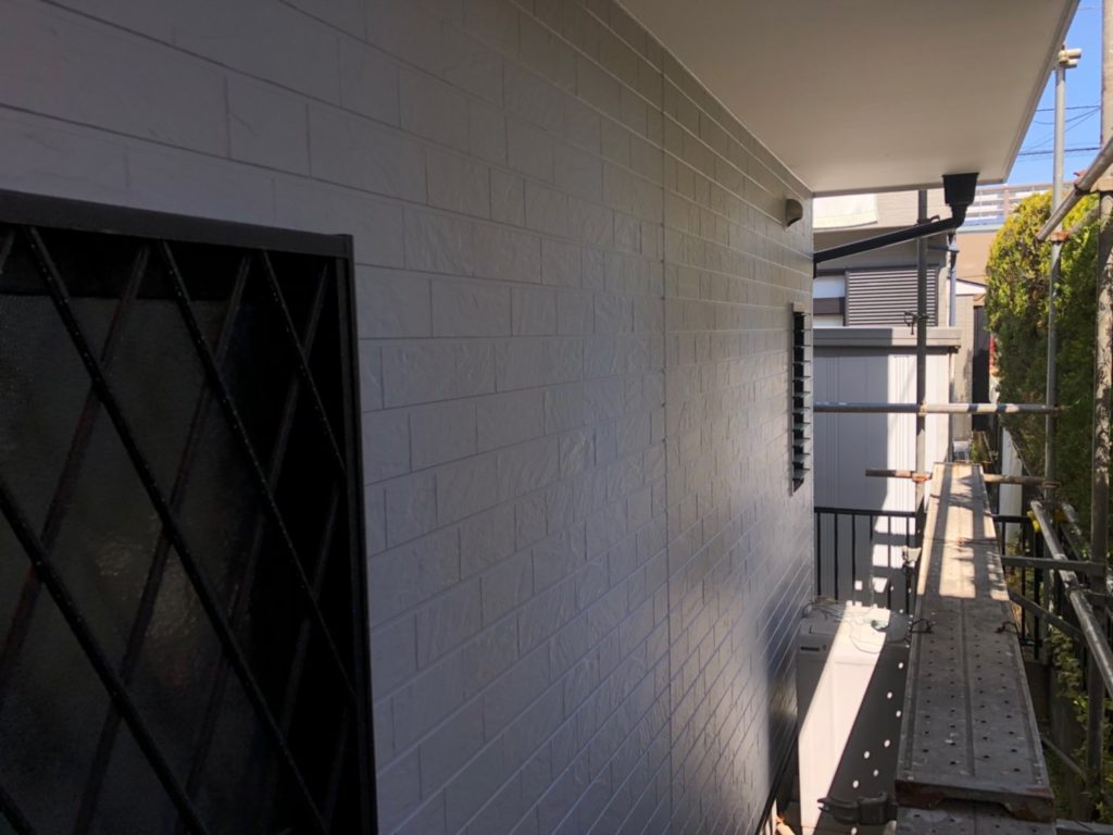 外壁 仕上がり