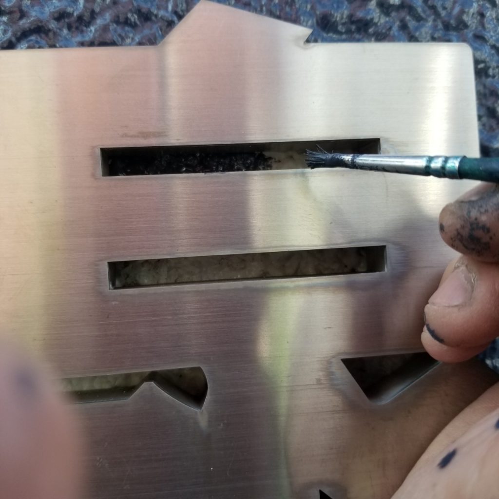 外壁 細部塗り込み②