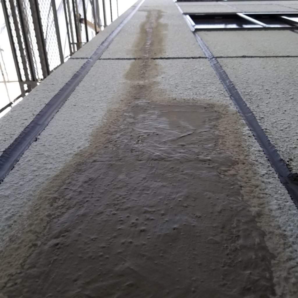 外壁 下地左官補修