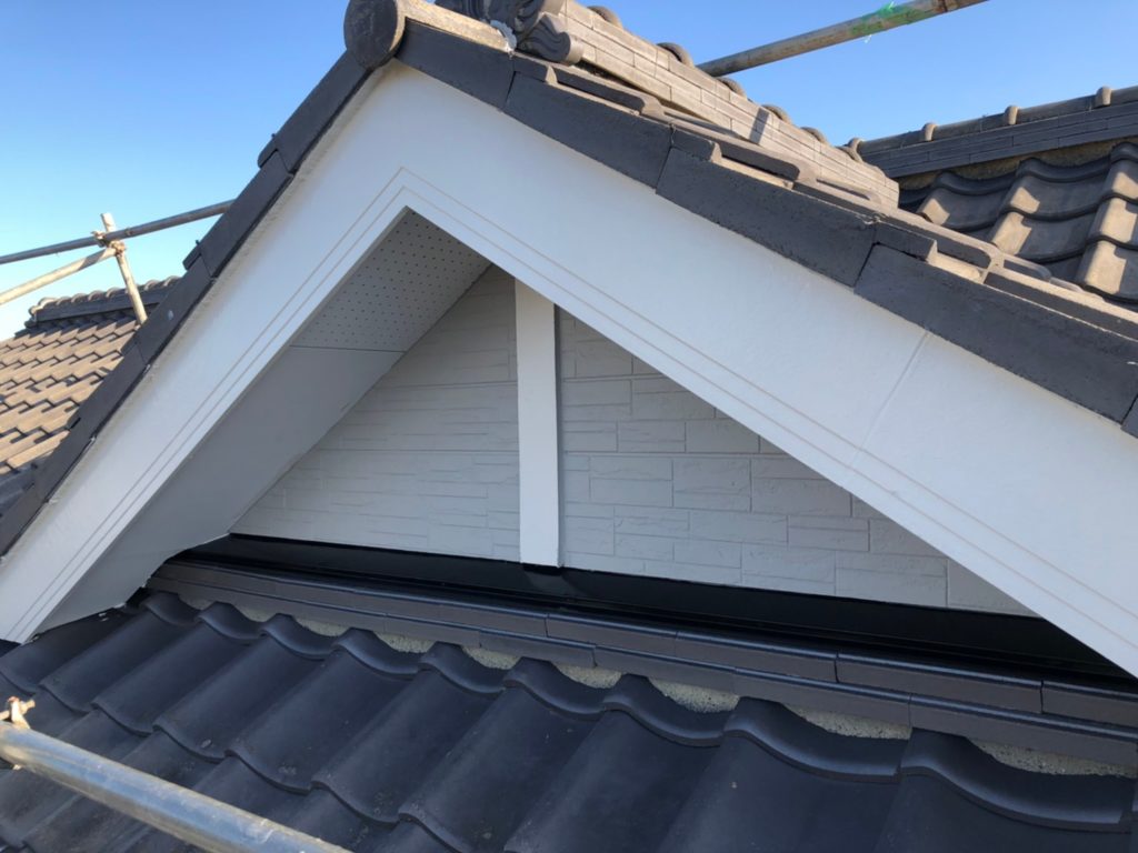 付帯物 破風板仕上がり