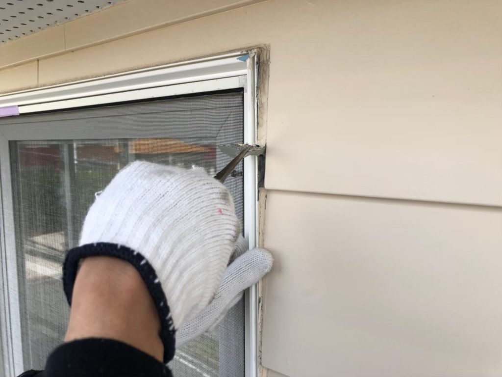 シーリング 撤去