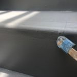 階段土間防水 踏み面滑り止めシール接着