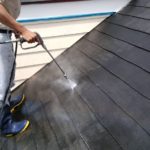 階段土間防水 踏み面滑り止めシール接着