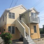 階段土間防水 踏み面滑り止めシール接着