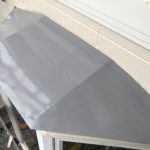 霧除け屋根　仕上がり