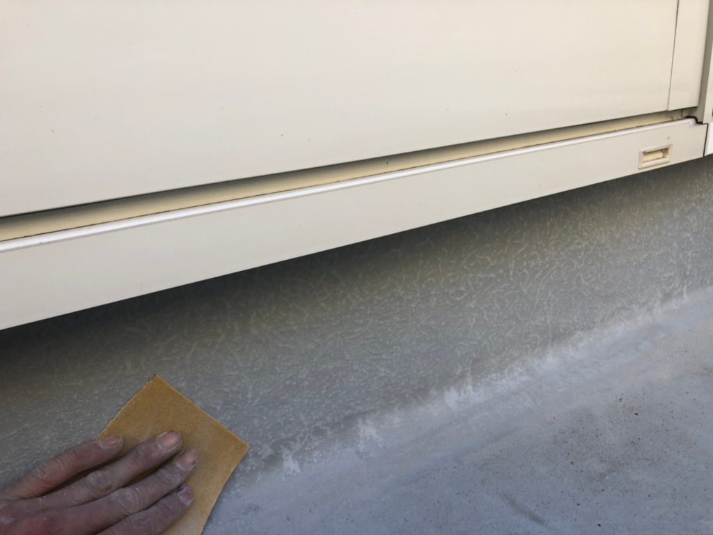 防水面施工前素地調整