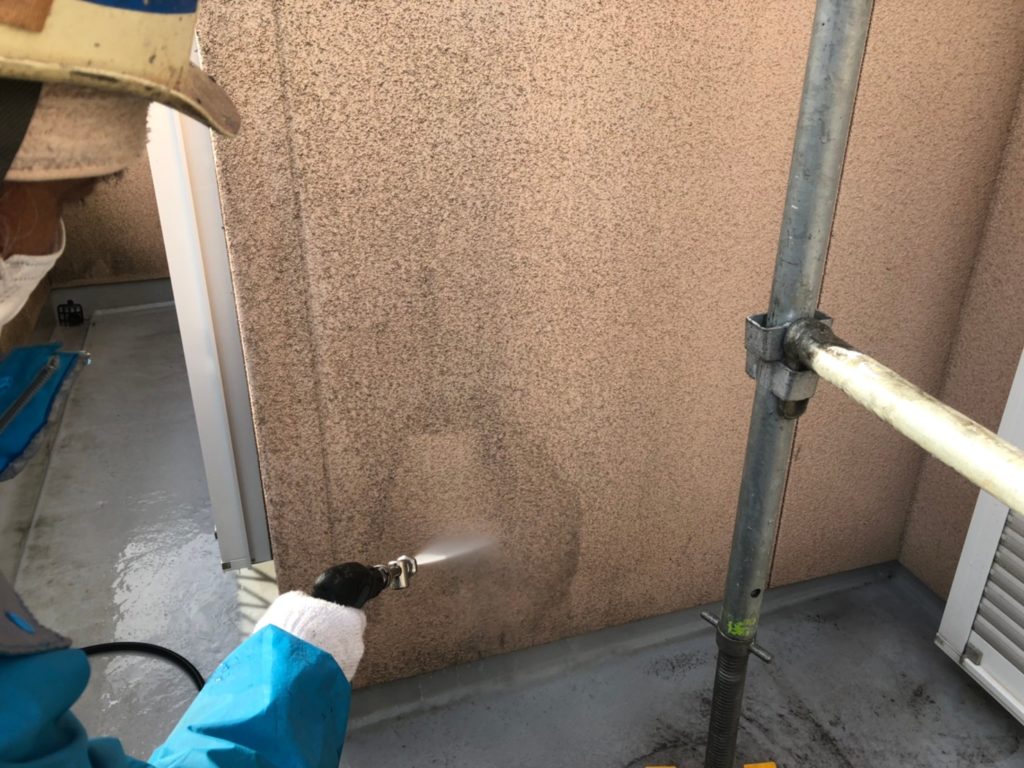 外壁部高圧洗浄