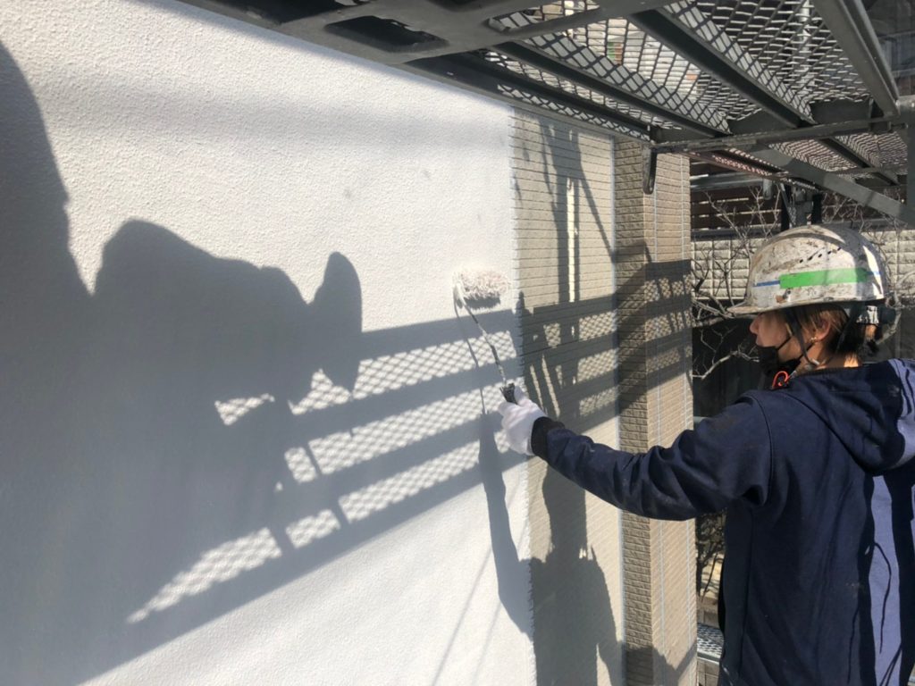 外壁部塗り替え