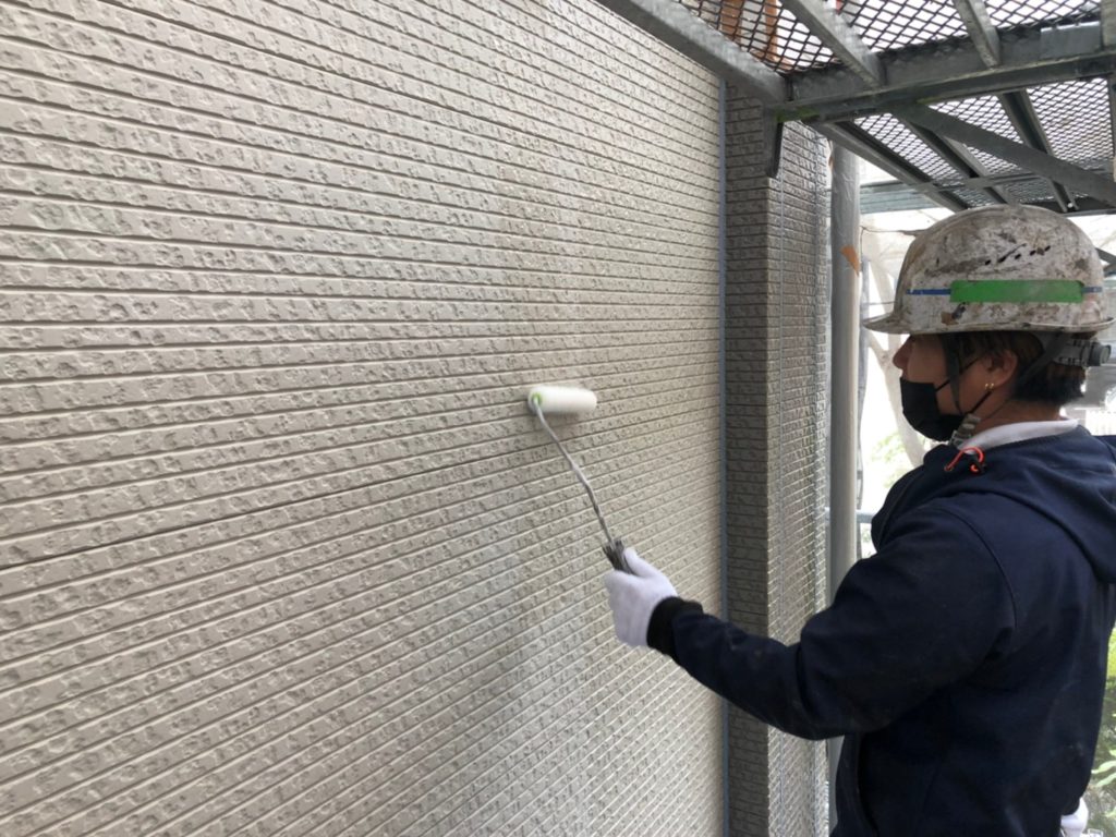 外壁部塗り替え