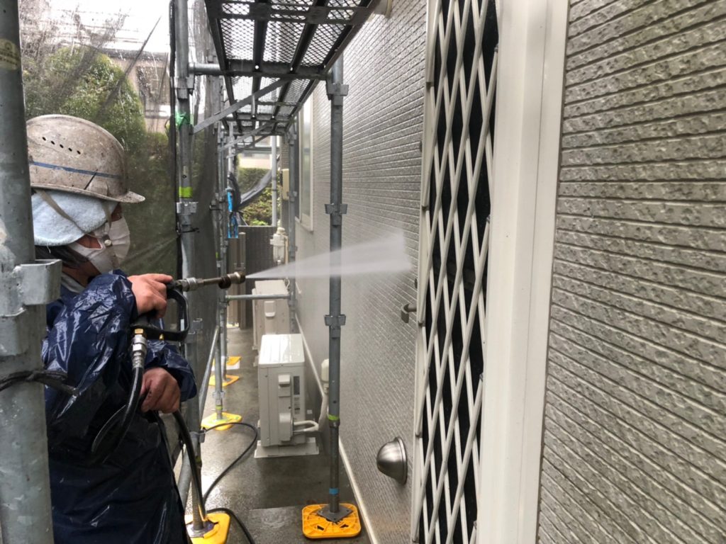 外壁部高圧洗浄