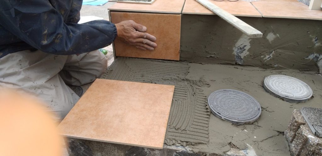 新規タイル貼り付け