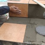 タイル工事完了