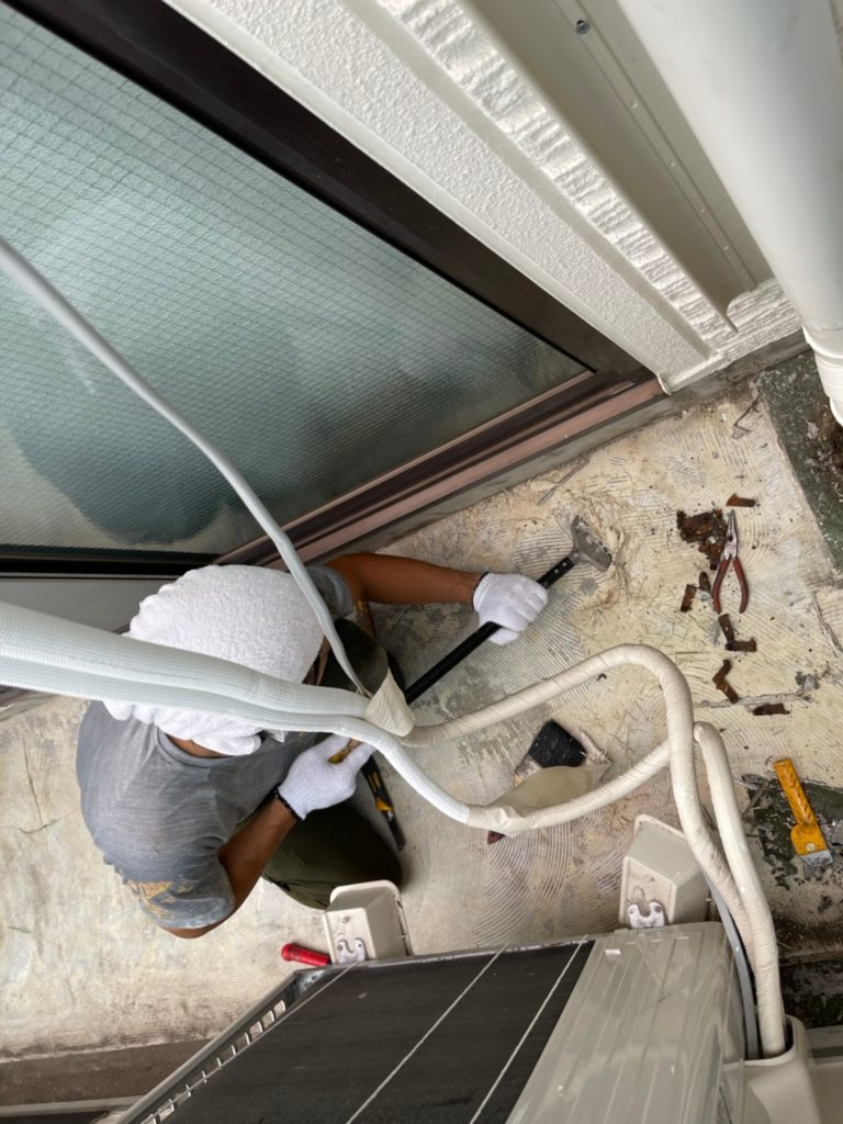 防水　下地清掃