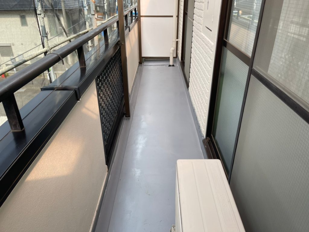 防水　仕上がり