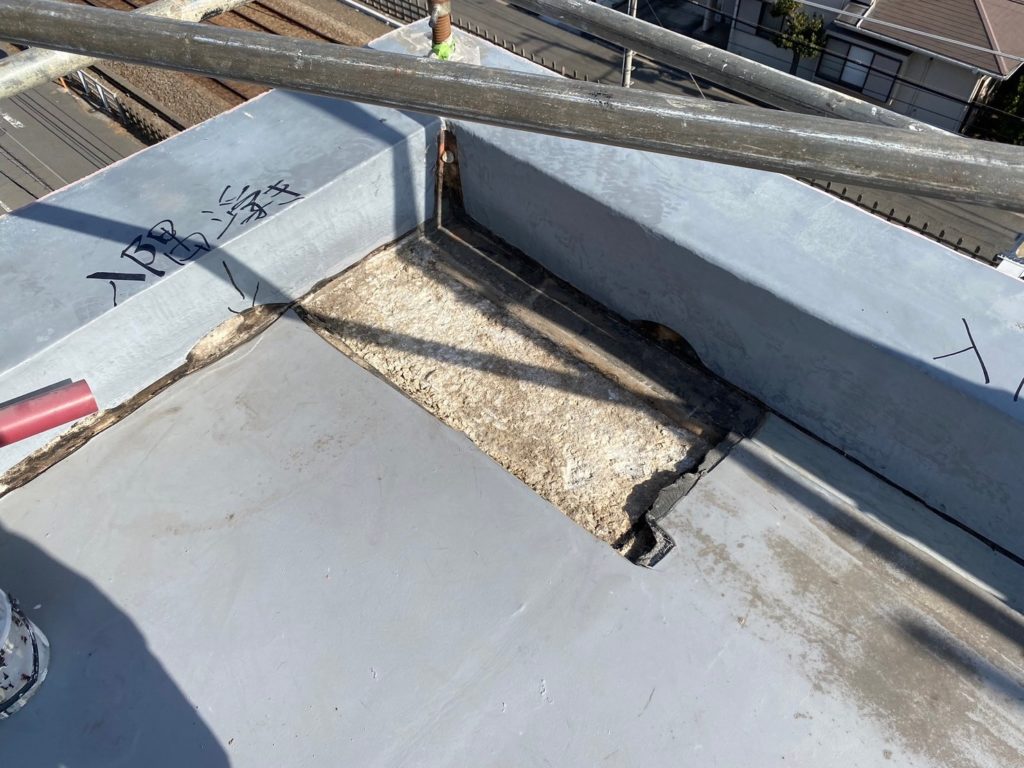 躯体不良部(大)の補修