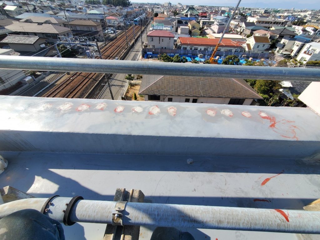 躯体不良部(小)の補修