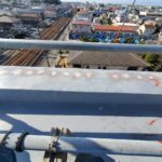 平場部の防水材塗布